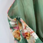 ASTR THE LABEL Giova Dress Size Small Maxi Wedding Cocktail Evening Floral Satin Photo 8