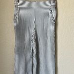 Wilfred Free Wilfred Black And White Striped Tie Back Capris Photo 2