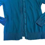 Willi Smith  turquoise button down cardigan Photo 3