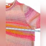 Gap Size Large Tunic Crewneck Sweater Milulticolored, Pink, Creme, Cozy, soft Pink Photo 4