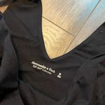 Abercrombie & Fitch NWT  Black V-Neck Bodysuit Photo 5