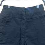 Rebecca Taylor Scalloped High Waist Black Shorts Size 4 Photo 5