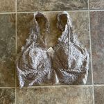 Aerie Eyelash Lace Padded Plunge Bralette Size XS Photo 0