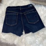 American Eagle ✨AE  Super Stretch Hi-Rise Shortie Dark Wash Photo 1