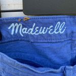 Madewell Skinny Skinny Jeans Womens 25 x 34 Blue Dip Dye Color Fade Ankle Slit Photo 5