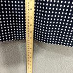 The Limited  Pencil Skirt Women 6 Navy White Polka Dot Pockets‎ Office Preppy Photo 4
