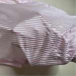 Petra Fashions Vintage Metallic Light Baby Pink Striped Sleepwear Top 1X Photo 9