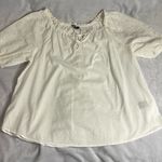 Unique spectrum  White Eyelet Blouse Photo 0