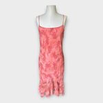 City Triangles Vintage 90s Y2K Ruffled Layered Slip Dress Pink Paisley 11 Flirty Photo 2