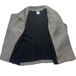 CAbi Gray Quilted Asymmetrical Zip Moto Jacket Modern Chic Casual Outerwear Photo 10