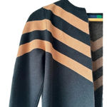 Ava  Black & Tan Cardigan Photo 0