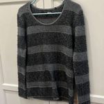 Rag and Bone  XS gray striped luxury luxurious preppy sweater crewneck cute comfy Photo 0