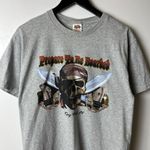 Vintage Y2K Prepare to be Boarded T Shirt Gray Large L Pirate Skull Graphic Tee Photo 8