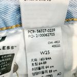 Levi's Levi’s 501 Button Fly Denim High Rise Cut Off Blue Jean Shorts Casual Western 25 Photo 6