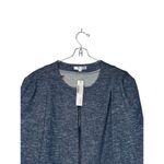 Drew Women's Blazer Jacket Indigo Zipper Cape Full Zip Open Sleeve Small NWT Photo 6