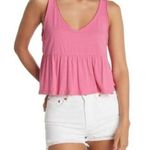 Abound NWT  by Nordstrom Pink Sleeveless V-Neck Babydoll Tank Top - Large Photo 0