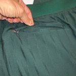 Athleta  Brooklyn Textured Striped Ankle Pants Hunter Green Featherweight Size 20 Photo 7