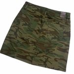Level 99 Green Camo Camouflage Mini Skirt W Photo 3