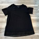 Jessica London Size 12 NWOT Black Dress pit to pit is 33 length 30 lightweight Photo 0