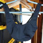 Aerie  Offline Soutien Maxima Mesh Criss Cross Black Sports Bra Size Medium Photo 0
