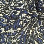 Converse  Open Back Short Dress Size M Blue Paisley Print BOHO Fairycore BOHO‎ Photo 2