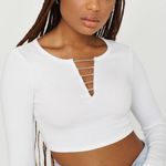 Garage Long Sleeve Cropped Photo 0