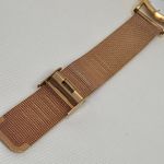 Wristology rose gold tone women quartz analog watch 37mm mesh band running Photo 3