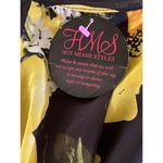 Miss Avenue Black with Lemons Short Set NEW size Large Photo 3