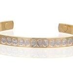 Zodiac Two Tone Magnetic Bracelet Arthritis Pain Therapy Energy Cuff Bangle Photo 0