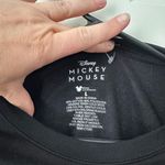 Disney Mickey Mouse Black Pull Over Women’s Sweatshirt Size L Photo 5