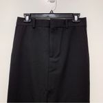 ZARA  Skirt with Back Slit in Black, Size S, NWT Photo 5