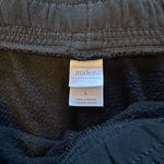 Auden Women’s Fleece Shorts Black Large Photo 3