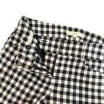 Loft The Riviera Pant Marisa Fit Womens 0 Petite Black Gingham Plaid Preppy Crop Photo 5