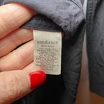 Sundance  Alyona Black Long Sleeve Snap Up Pleated Blouse Top Women's size Small Photo 7