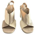 MERCEDES CASTILLO Slingback Sandals Ribbed Block Heel Two Photo 2