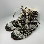 Muk Luk cozy knit slippers size‎ XL (9.5 Photo 0