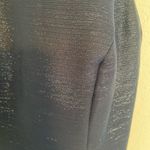 HIGH neck halter navy blue shimmer a line ballet cocktail dress Size 0 Photo 2