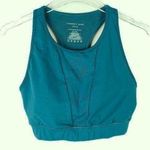 Sincerely Jules NWOT  Lasercut Racerback Sports Bra Teal Size Medium M NEW Photo 0