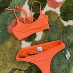 Speedo NWT Peach Bikini Set Photo 0