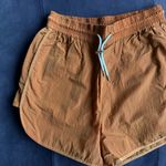 Varley  Orange Drawstring Shorts Photo 5