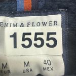 Denim & Flower s Checkered Button Down Flannel Women’s Medium Blue Photo 8