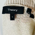Theory  Easy Open Cardigan Sash Light Brown/Oatmeal Size S Photo 2