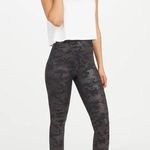 Spanx Faux Leather Camo Leggings Photo 0