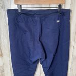 FIGS Navy Blue Straight Leg Scrub Pants Womens Size XL Petite Photo 2
