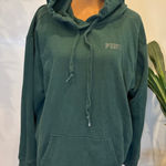 Vintage PINK Victoria's Secret Oversized Fleece Hoodie Sweatshirt Women's Size L Green Size L Photo 0