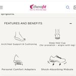 Therafit Renee SlipResistant Walking Sneaker Plantar Fasciitis/Foot Pain Sz 8 White Photo 9