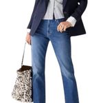 J.Crew NWT  Slim Boyfriend Jeans Greasley Wash High Rise Relaxed Fit Women’s 32 Photo 0