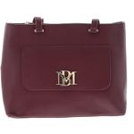 Badgley Mischka  Elegant Burgundy Tote Bag NWT Photo 0