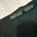 ZARA  Sleeveless Sweetheart Neck Lined Lace Bodycon Mini Dress Black Size S Photo 3