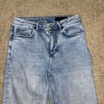 ALLSAINTS Imogen High-Rise slim straight Jeans Light Wash Distressed Size 27 Photo 1